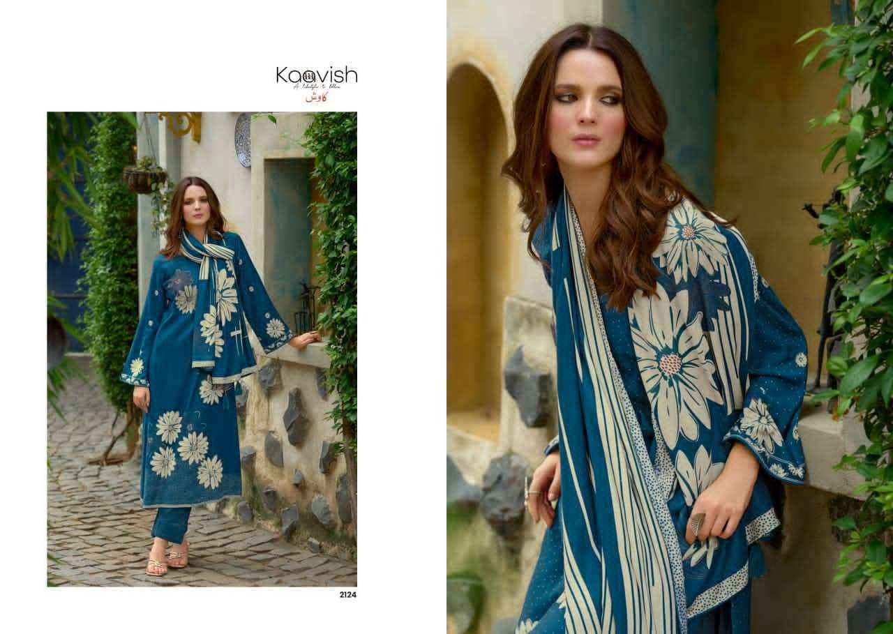 LAZEEZ By Kaavish 2121 To 2124 Series Beautiful Festive Suits Stylish Colorful Fancy Casual Wear & Ethnic Wear PREMIUM COTTON Print Dresses At Wholesale Price